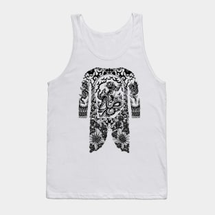 Tiger Vs. Snake Back Piece Tank Top